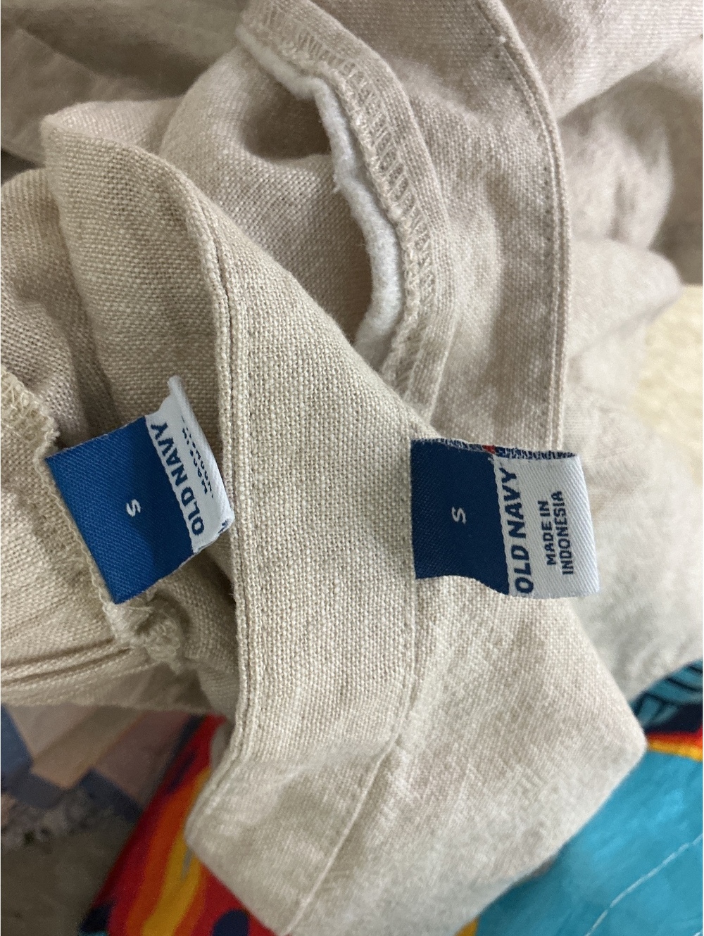Beige Linen Two-Piece Set - Picture 7 of 7